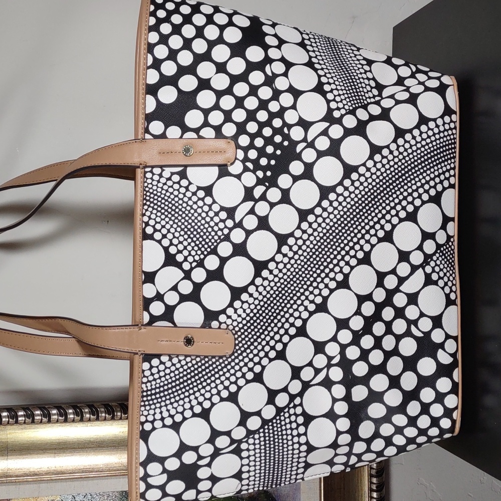 Kate Landry Textured PVC Tote Bag - Picture 5 of 11